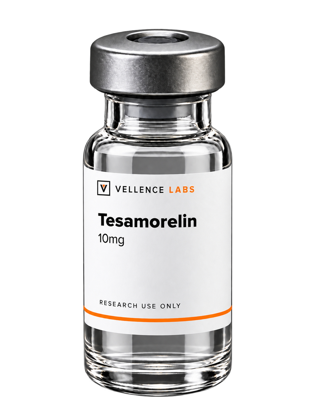 Vellence Labs Tesamorelin 10mg research vial, research use only