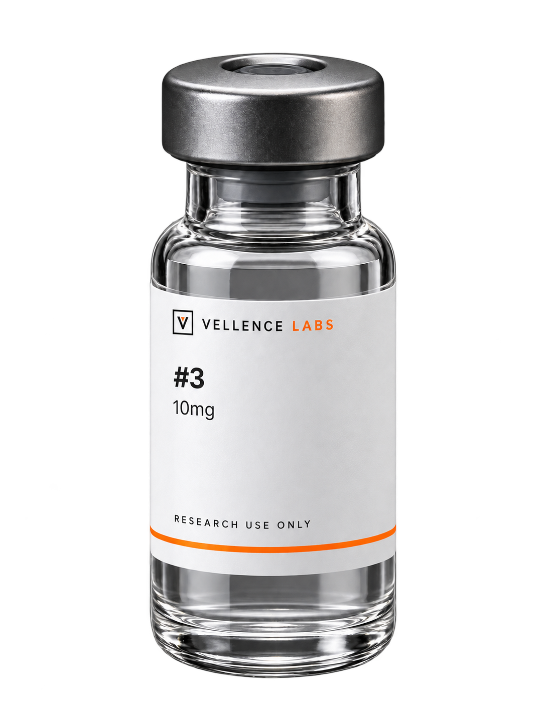 Vellence Labs #3 10mg research vial, research use only