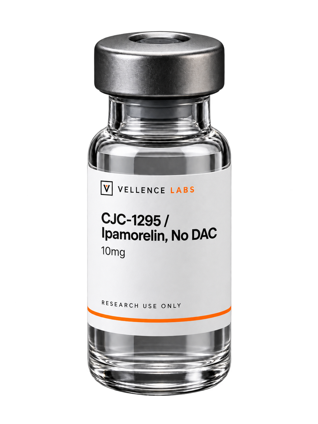 Vellence Labs CJC-1295 / Ipamorelin, No DAC 10mg research vial, research use only