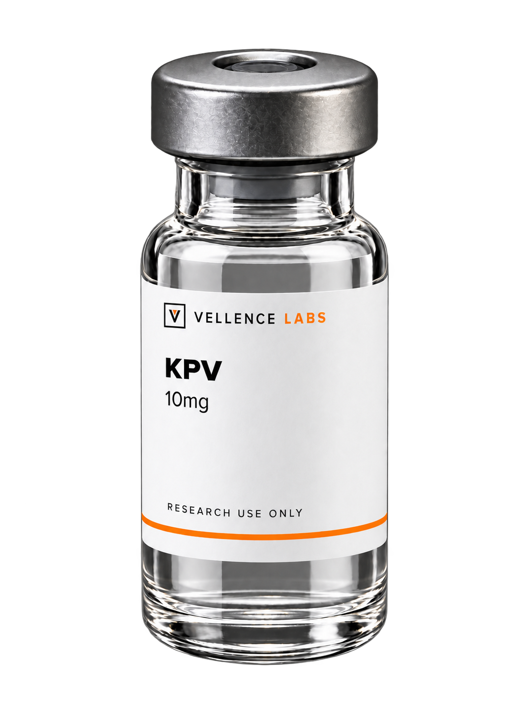 Vellence Labs KPV 10mg research vial, research use only